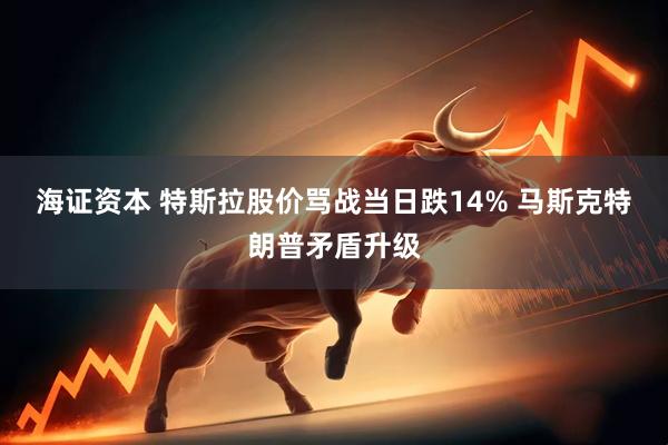 海证资本 特斯拉股价骂战当日跌14% 马斯克特朗普矛盾升级