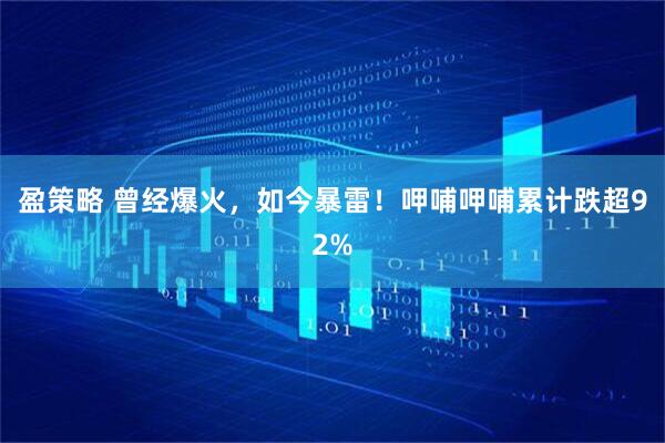盈策略 曾经爆火，如今暴雷！呷哺呷哺累计跌超92%