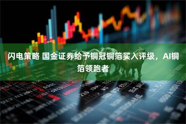 闪电策略 国金证券给予铜冠铜箔买入评级，AI铜箔领跑者